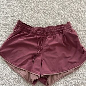 Lululemon reversible running shorts